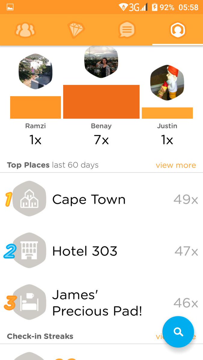jamescapetown's tweet photo. .@foursquare J'ADORE the new @swarmapp stats page..way cool!! 😀🌍😘🌴 #SuperUserLevel2 #foursquare #travel #capetown https://t.co/uLPdfjhOWV