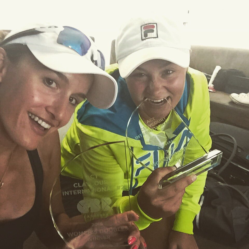 ashbarty's tweet photo. Two in two! That's what we came for @arinarodionova ππ½πͺπ½ #2.0 #stillnotedible https://t.co/tADOi9utld