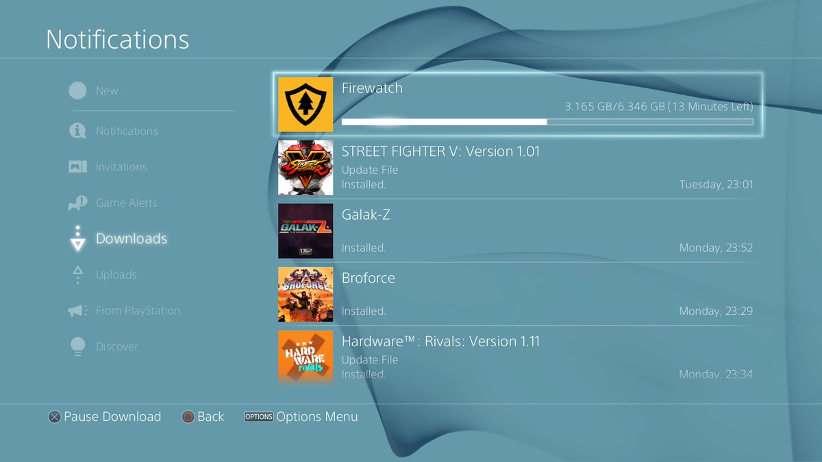 Mini_Simba's tweet photo. Downloading my birthday pressie <3 #Firewatch #GettingOld #PS4share https://t.co/lq8YbXyUTm
