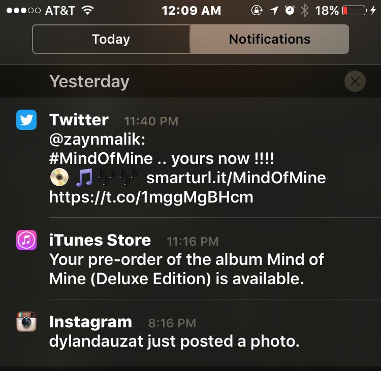 paynespastry's tweet photo. @zaynmalik so proud of you babe. Going home to listen to the album on repeat until I fall asleep. Love you❤️ https://t.co/1IhzjqmxmR