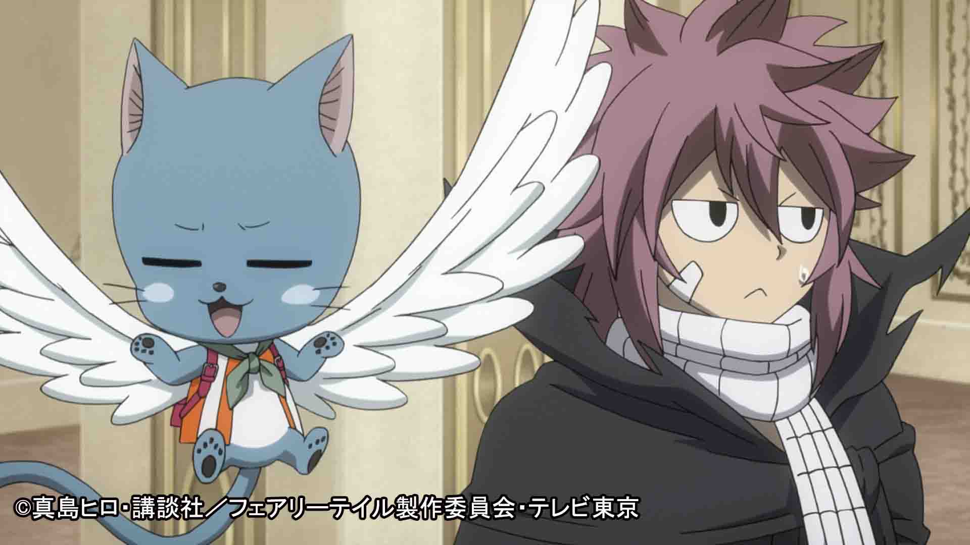 Tvアニメ Fairy Tail 公式 冥府の門 ﾀﾙﾀﾛｽ との戦いから１年後 Ftギルド解散後の首都 クロッカスでのお話 大魔闘演武に乱入したナツたちは 囚われの身に ファリーテイル T Co Vwsxdz3gfn Twitter