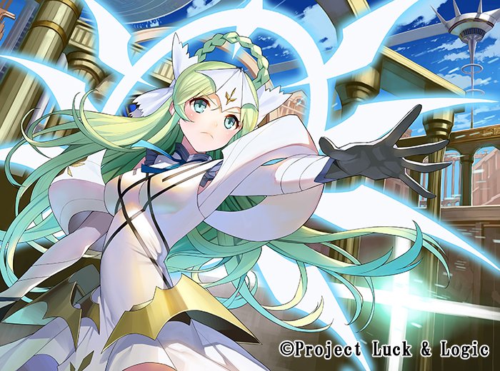 がおう 本日発売のtcgラクエンロジック ブースターパック第2弾 Believe Betray にて 一騎当千 クロエ と 護国の槍 を描きました よろしくお願いしまっしゅ T Co Jkn14vqdc6 Twitter