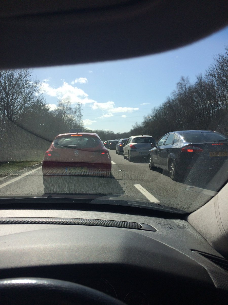 CamilleEMH's tweet photo. How long do you reckon it'll take to get down the A303 to Lyme Regis?! #MustBeMad #NotSoGoodFriday https://t.co/BNhTQFeUSv
