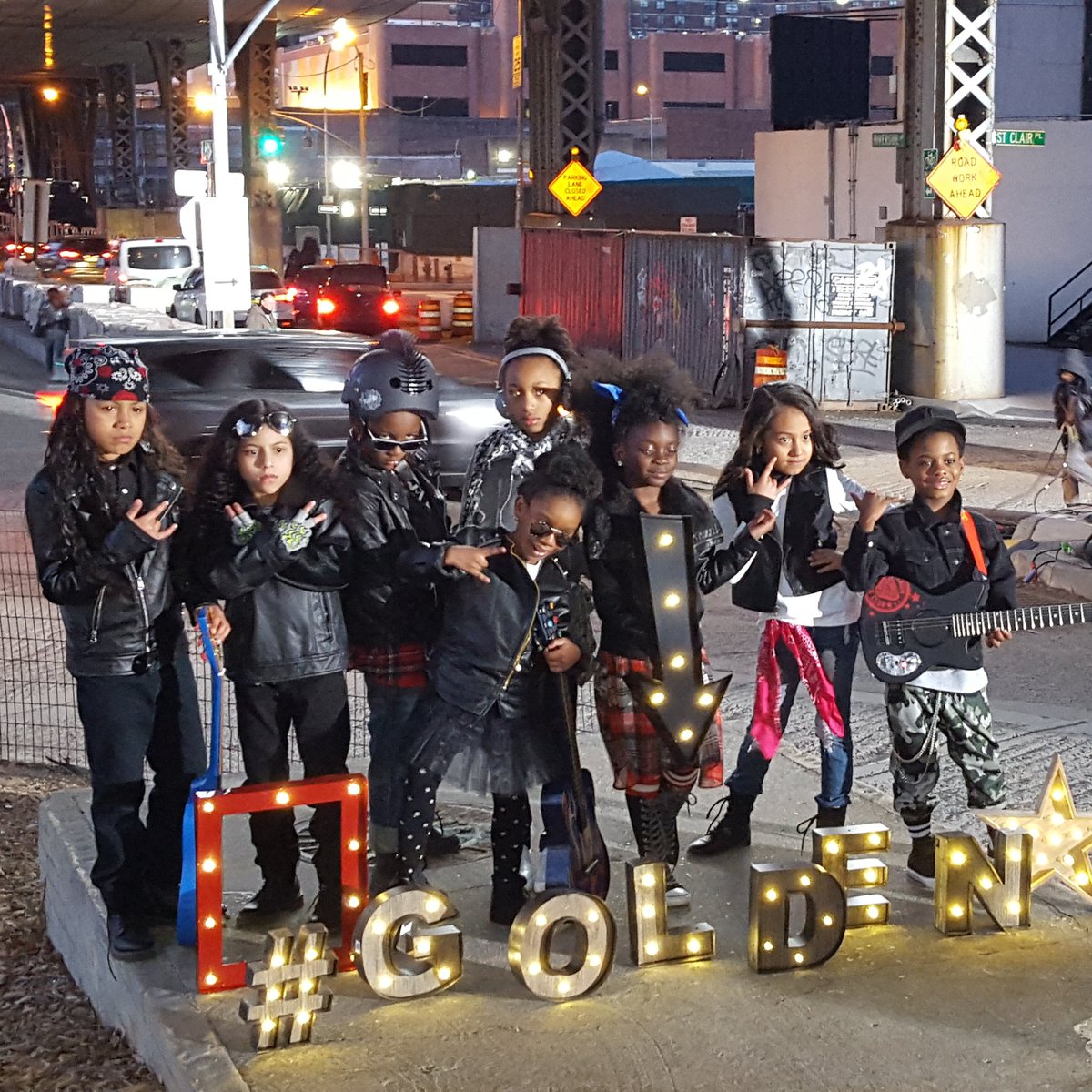 Some of our models shooting with <a href="/GOLDENMAGAZINE/">.</a> #bts #rockstarshoot