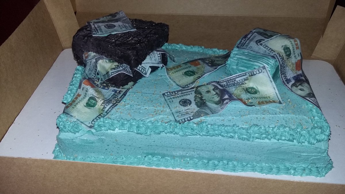 $$ money cake #OvercomeBakery