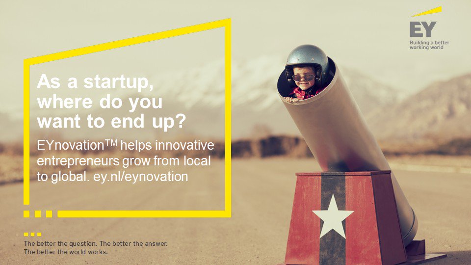 EY stoomt startups én zichzelf klaar voor de toekomst. #EYnovation eybene.smh.re/3Iy
