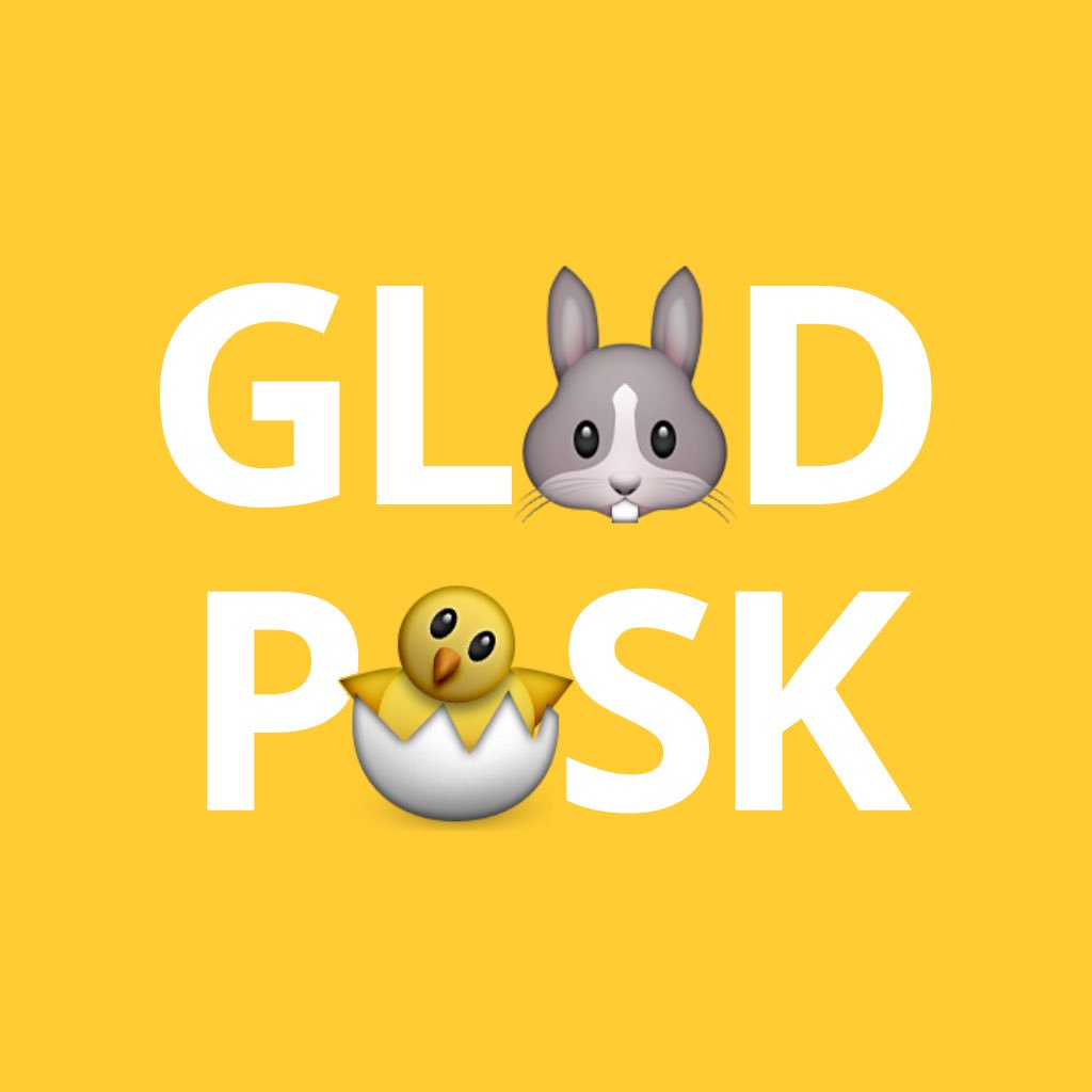 Vi på DagensMuffin önskar alla en riktigt glad påsk!