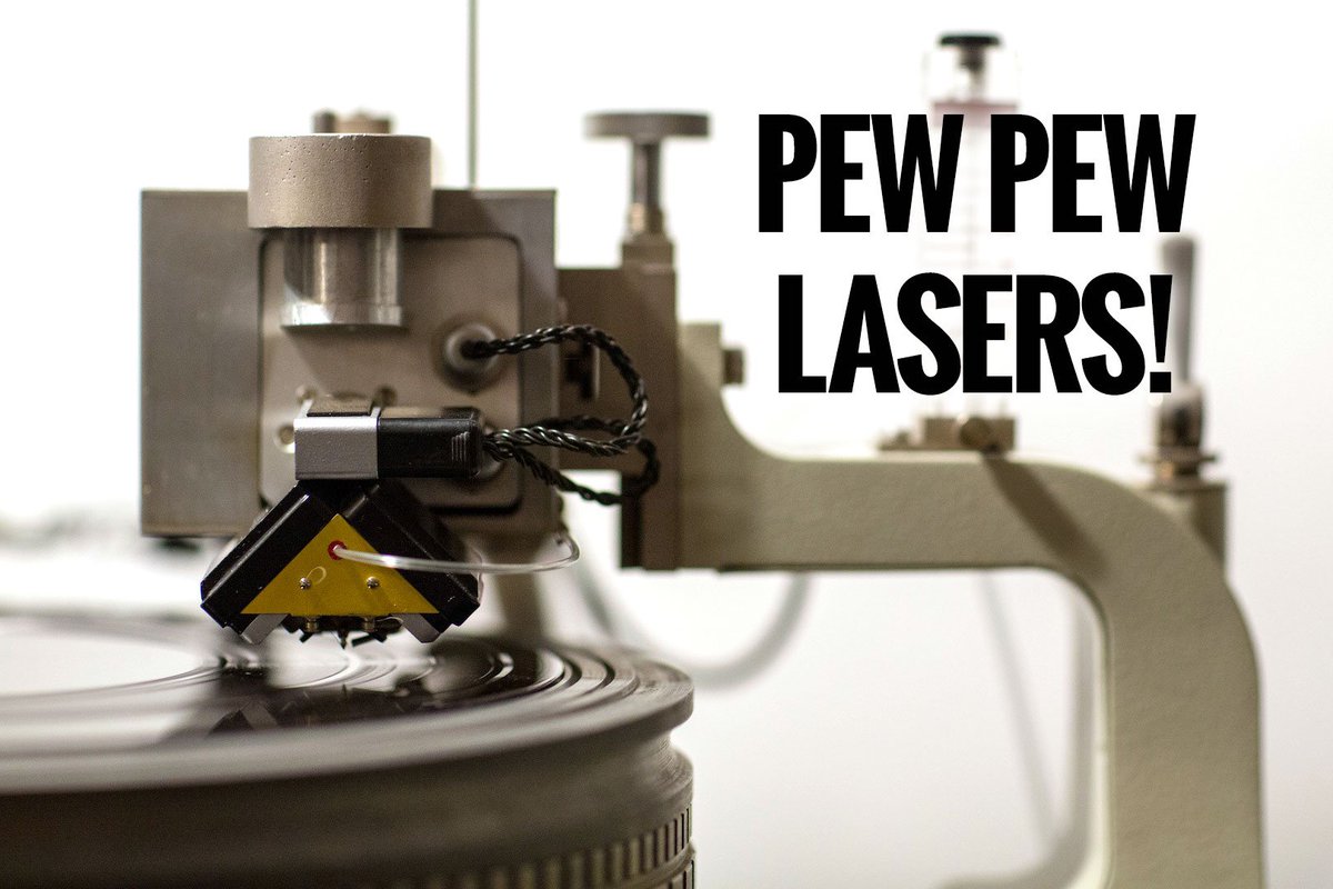 chewofficial's tweet image. There&apos;s nothing better than vinyl. Or is there? bit.ly/1q4sslF #pewpewlasers
