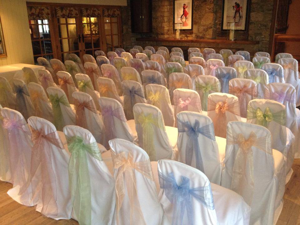 ChairCoversYork's tweet photo. pretty pastel chair cover sashes #rainbow #pastel #chaircovers #weddings #York https://t.co/844mATJ2Pv
