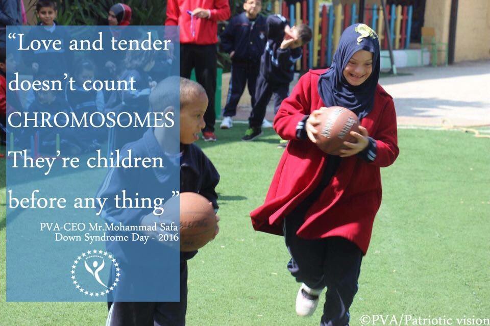 PVAenglish's tweet photo. #PVA2016 #happydownsyndromeday #happychildday #عيدالطفل
@UN @UNICEF @human r https://t.co/EDDjlPF2qn