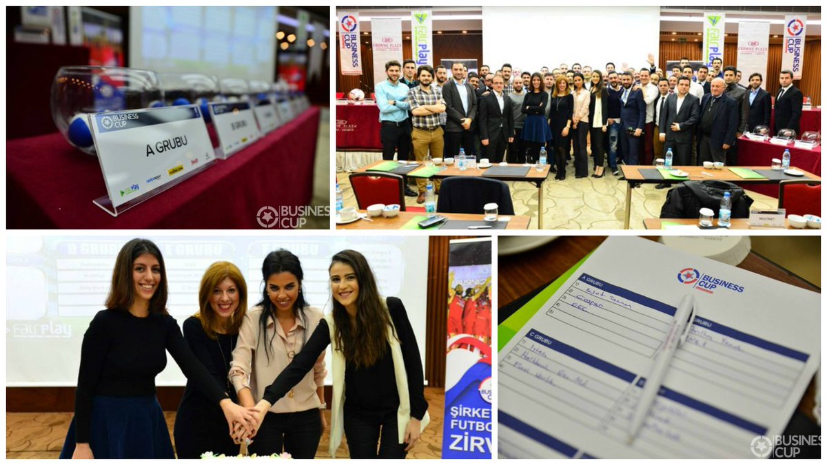 24 Mart akşamı kurumlar arası futbol organizasyonu "Business Cup" kura çekimine başarı ile ev sahipliği yaptık...