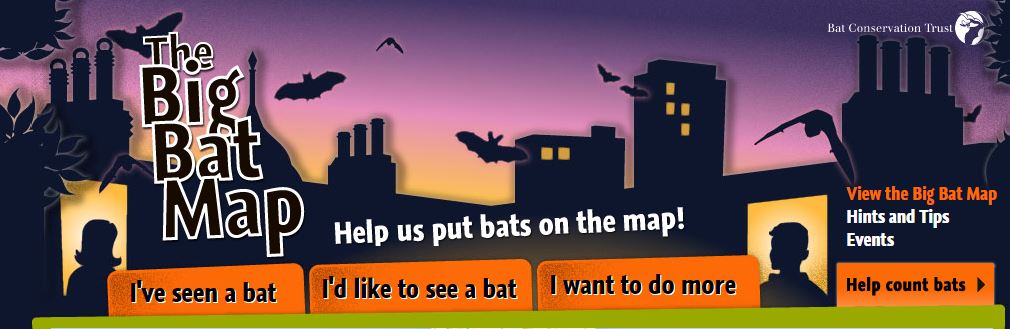 If you spot any #bats over the #EasterWeekend register your sighting at the #BigBatMap bigbatmap.org