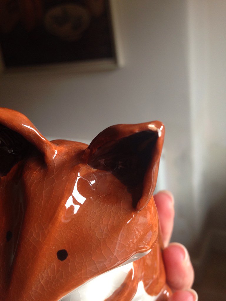 MellorWare's tweet photo. @djbradfield there's a tiny chip on his ear. If you still like him, let me know. He's one of a kind! https://t.co/tCHltaHjbP