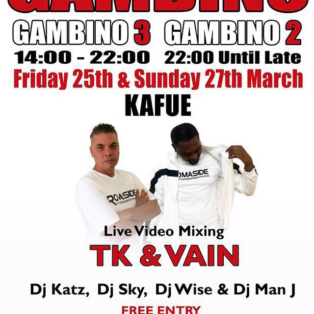 Kafue town are you ready for the ultimate party this afternoon into the night till Saturday morning? #GambinoWeekend