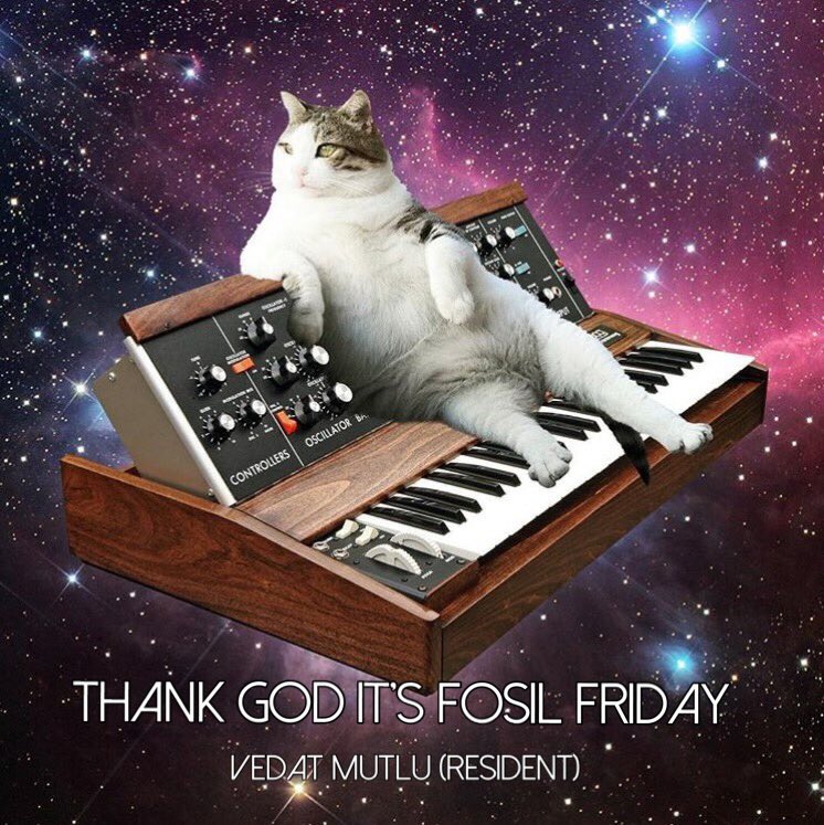Thank God it's Fosil Friday 🙏 #tonight #tgif #dj #karaköy