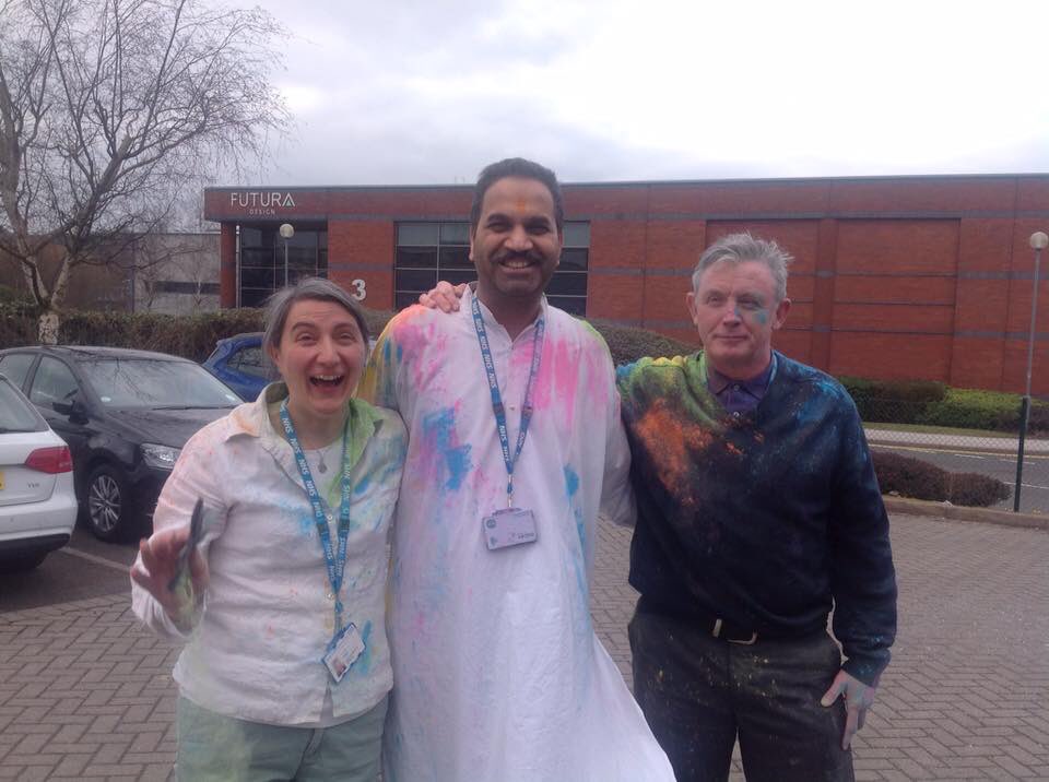 BCPFT's tweet photo. Students, staff &amp; volunteers at Vaisaki/Holi/Easter/Passover/Ostari celebration @SandwellRC this week. #WeAreBCPFT https://t.co/OsNIOSMqAH