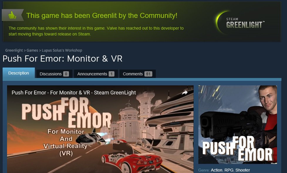 PushForEmor's tweet photo. Great News #PushForEmor has been Greenlit!
Many thanks to all who voted &amp; retweeted! U Rock!!
#indiedev #gamedev https://t.co/TP7NRnOKhe
