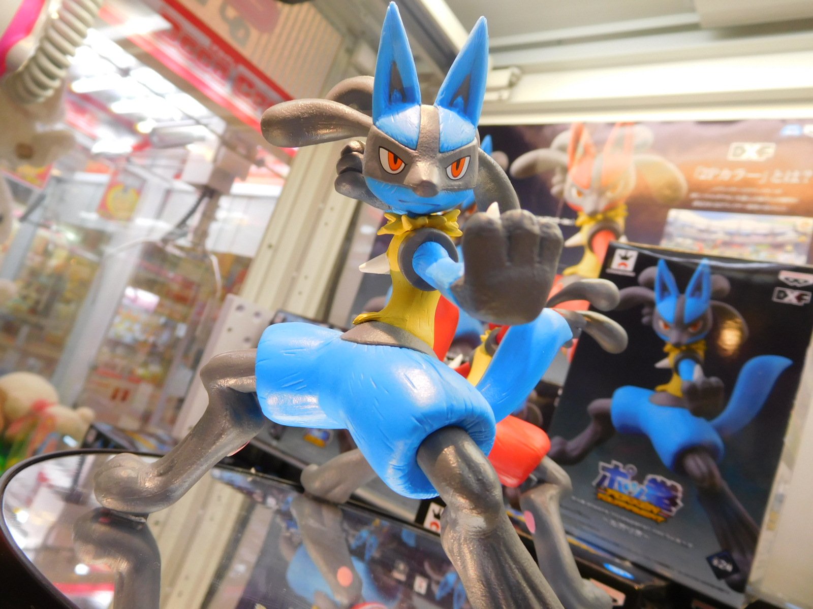 Namco梅田店 1f景品情報 ついに来ました 現在当店にて ポッ拳 Dxfフィギュア ルカリオ が絶賛投入中です 相変わらず格好いい ナムコ梅田で あなたもルカリオｇｅｔだぜ T Co Dssqijyufi Twitter