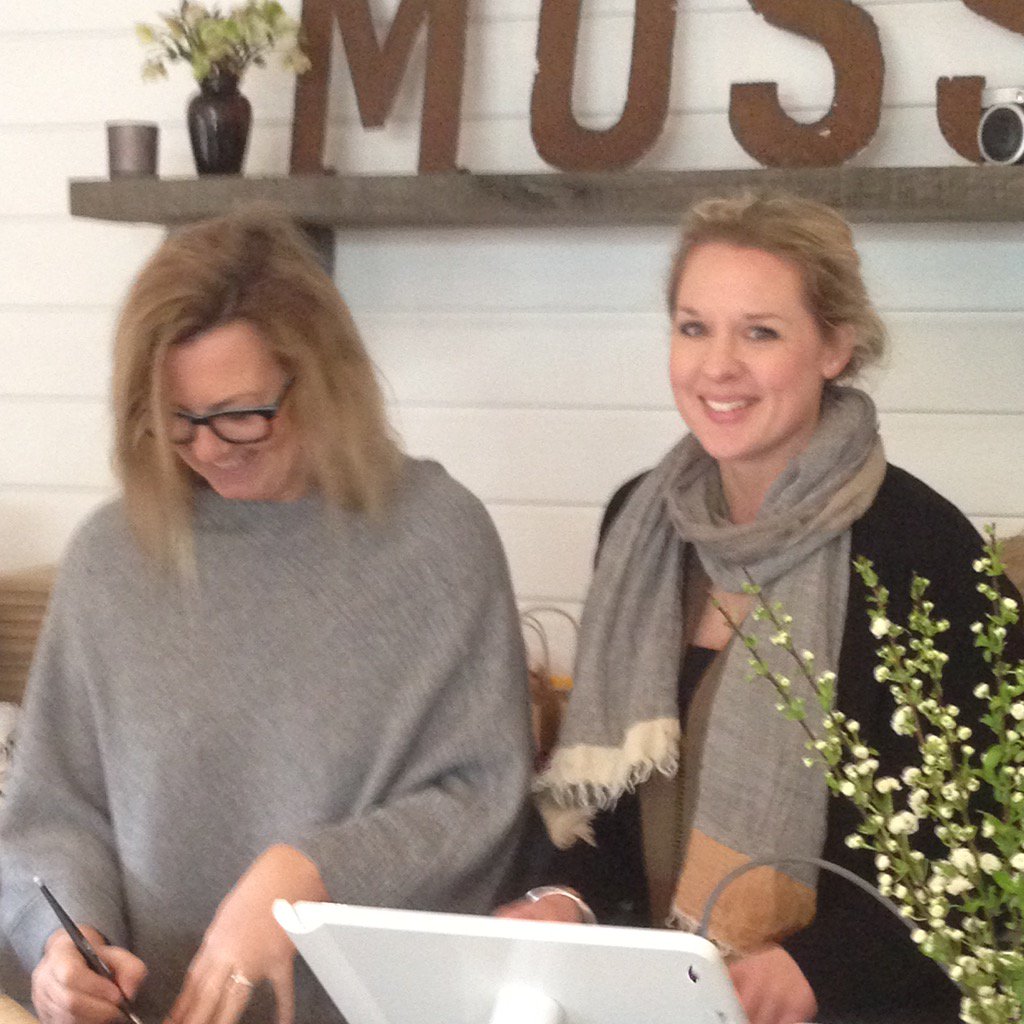 Moss Trading open their doors today.....the shop looks amazing. Well done Fiona &amp; Katy!