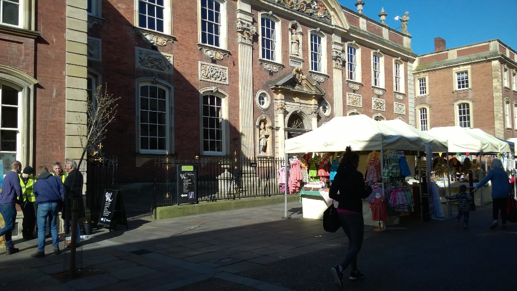 WorcesterTIC's tweet photo. Look what has Sprung up on Worcester high st #EasterinWorcester #WorcesterMarkets https://t.co/n5BuMF1XaN