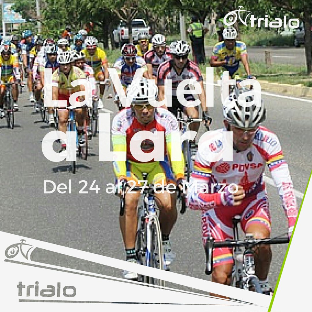 TrialoLara's tweet photo. Sabias que? La Vuelta Máster a LARA se celebra ésta #SemanaSanta del 24 al 27/3/2016 #VueltaaLara2016 #lara #vivela https://t.co/NW6HKfbi9W