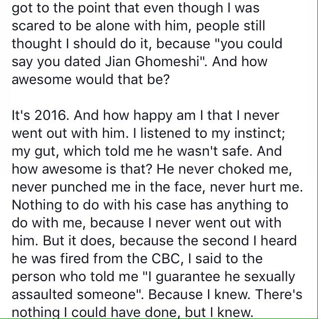 Steph__Paige's tweet image. #GhomeshiTrial #JianGhomeshi #Ghomeshi #redflags #JianGate