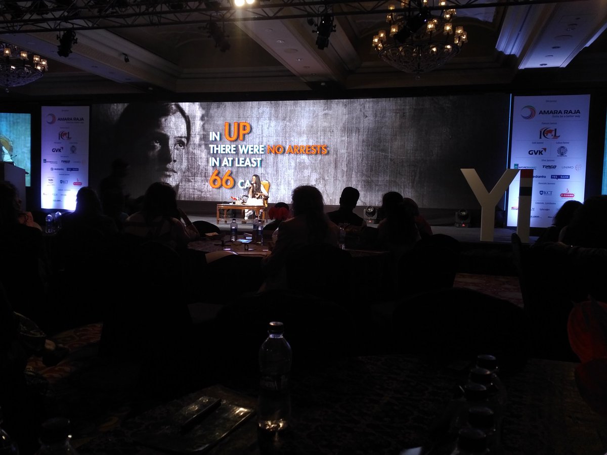 amritabahl's tweet photo. #CourageRedefined ... Listening to Laxmi Alok, acid attack survivor and the real hero! #takePRIDE #YiNationalSummit https://t.co/suZayu0FLA