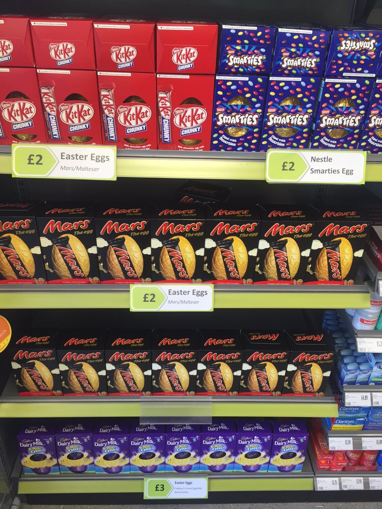 MyLocalBenfleet's tweet photo. Last minute easter egg purchase? We have a great selection at @MyLocalBenfleet https://t.co/B2NNdhP1D8