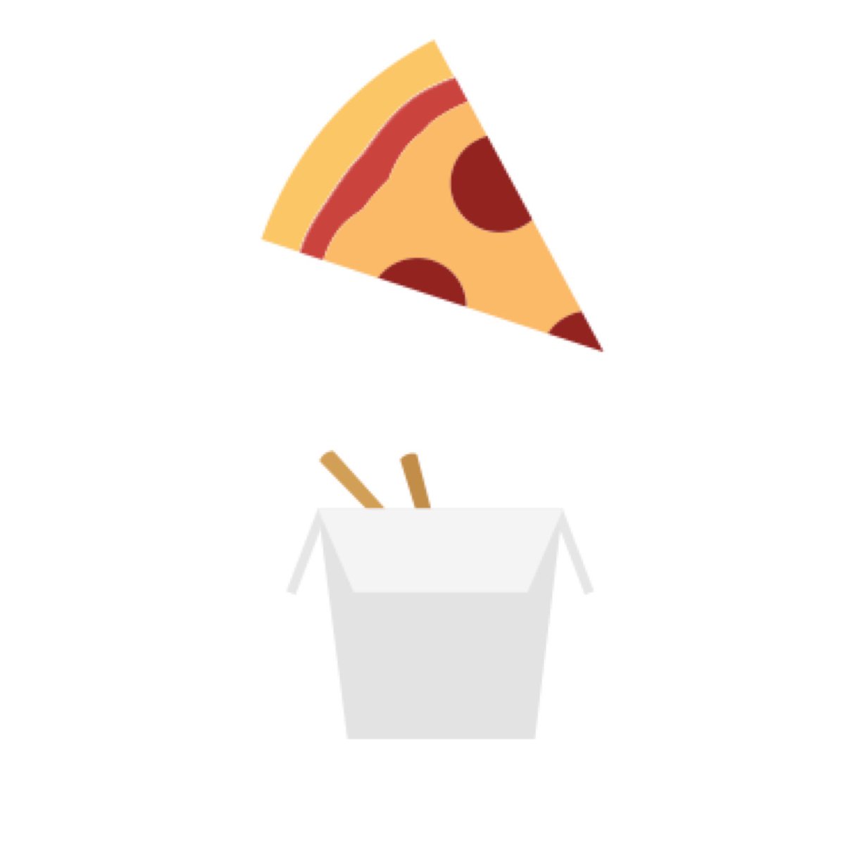 YumEmojiApp's tweet photo. #TGIF Pizza or Chinese?! #TheStruggleIsReal #OrderingOut #YumEmojiApp #YumEmoji #Beta https://t.co/bqxsXcV4Hu