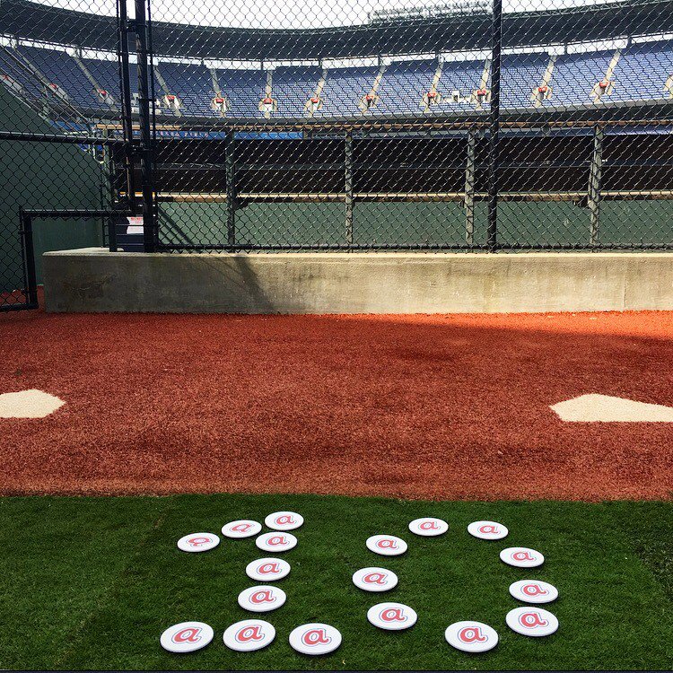 Braves's tweet photo. Here's to the A. 10 days until the #BravesAreBack! https://t.co/ACxfS1QBdd