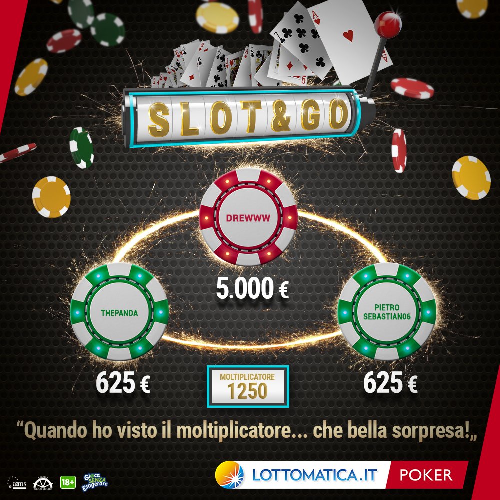 Scopri gli Slot&amp;Go di Lottomatica.it #Poker su goo.gl/3CuzEi