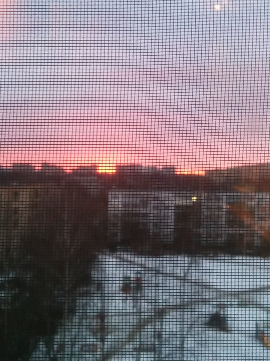 Flytrener's tweet photo. #Явижу удивительный закат! Конечно на фото не видно но как будто нарисованный https://t.co/ZxUQjDawfT