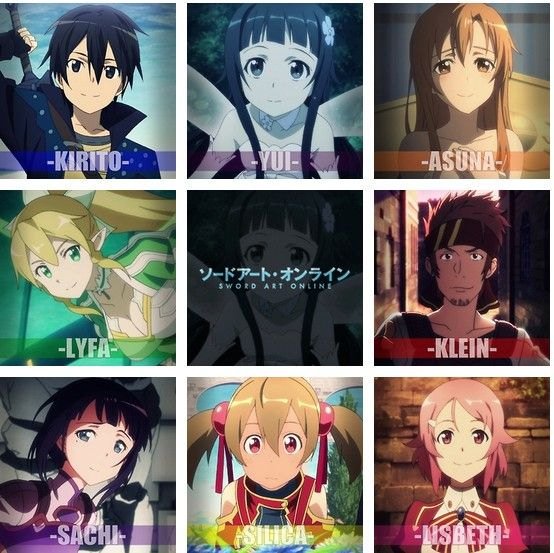 _ItsShu's tweet photo. Who's your favorite Sao character? https://t.co/P23igSv7Zv