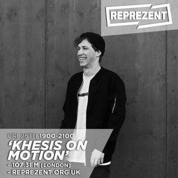 I may be heading to Birmingham..but we still got u 👊🏼 Motion feat @khesismusic in the mix! 7-9pm on <a href="/ReprezentRadio/">Reprezent 107.3FM</a>