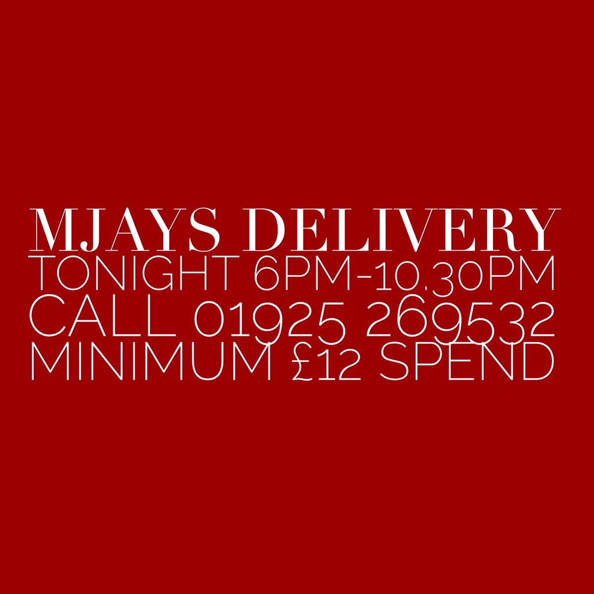 mjaysSTH's tweet photo. MJAYS DELIVERY💥 Tonight 6pm-10.30pm. Store will be closed during these hours. Collection or delivery only! 📞🐣🍬🍪🍭🍦 https://t.co/inubOisfyX