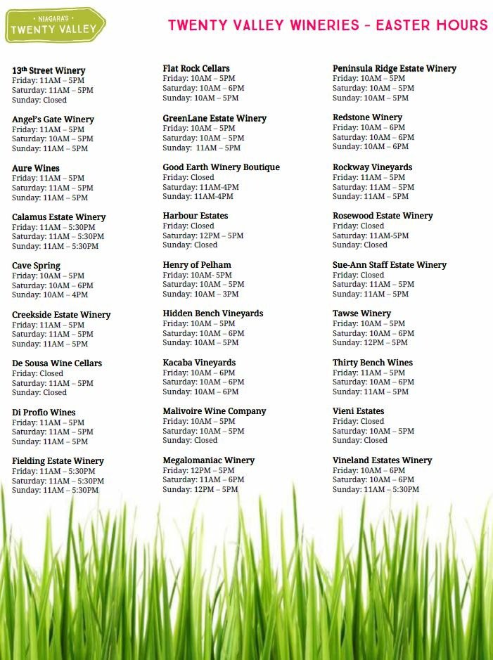 TheTwentyValley's tweet photo. The wineries of Twenty Valley have some amazing #VQA wines for your Easter weekend.  #buylocal https://t.co/f2gDaeNKn8