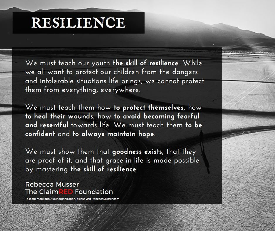 1rebeccamusser's tweet photo. We must teach our youth the skill of resilience.
-Rebecca Musser
#claimRED #REDflags #copingskills #rebeccamusser https://t.co/3J3loRb7it