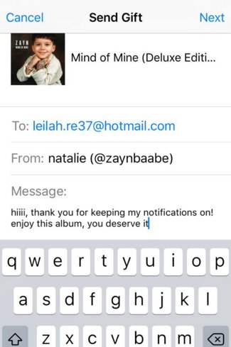 zaynbaabe's tweet photo. RT FOR A GIFT OF ZAYN'S ALBUM 💖 

#MindOfMine https://t.co/xYWSG45Zbp