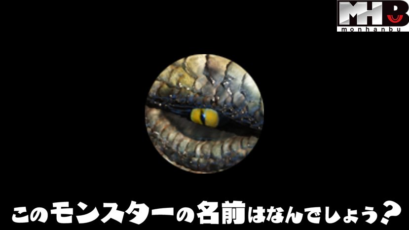 モンハン部 Auf Twitter Mhb せっかくなのでさらにもう1問 問題 この画像はmhxに登場するあるモンスターの 目 です この モンスターの名前をハッシュタグ Mhbtw をつけてツイートしよう かなりの高難度な問題かと思います 回答をどうぞ T Co モンハン部 Auf Twitter Mhb せっかくなのでさらにもう1問 問題 この画像はmhxに登場するあるモンスターの 目 です この モンスターの名前をハッシュタグ Mhbtw をつけてツイートしよう かなりの高難度な問題かと思います 回答をどうぞ T Co
