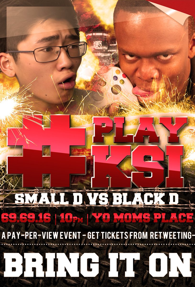 HanweChang's tweet photo. @KSIOlajidebt Come at me bro #playksi https://t.co/niHIc5O5Qj