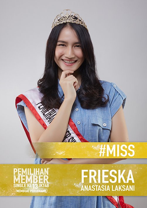 Frieskxx's tweet photo. Malem @frieskaJKT48 , semangat juga buat ssk nya, semoga nanti single ke 13 bisa masuk senbatsu😊 ganbatte💪 https://t.co/Ylen4YPELB
