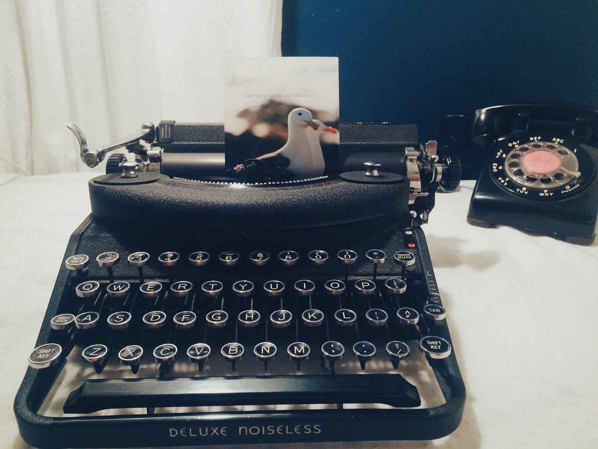 typewreck's tweet image. Utterly surprised #typeart #homeoffice #typewriter