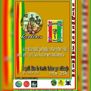 02/04 *Tribute To Jamaica* at.tennis indoor Gor Sidoarjo with @KaluaOfficial and manymore. Htm.25K