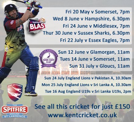Kent Cricket tweet media