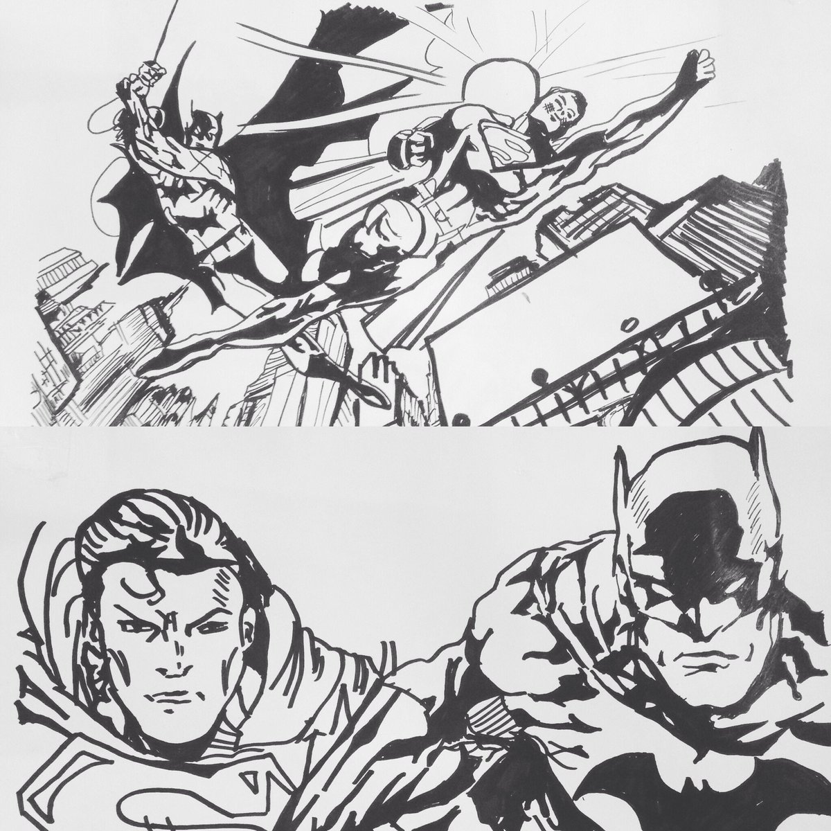 DrinkShopDo's tweet photo. Good Guy Friday! Come down this eve for some Batman v Superman colouring in. https://t.co/T9gakZZuYa