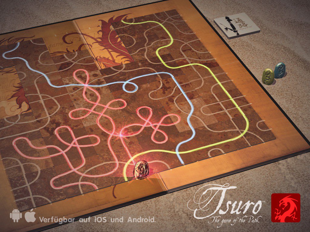 mucsteph's tweet photo. Wir hatten gerade ein tolles Spiel in #Tsuro. Steph hat gewonnen! https://t.co/pXizYWgd22 https://t.co/FBWt9JS6WR