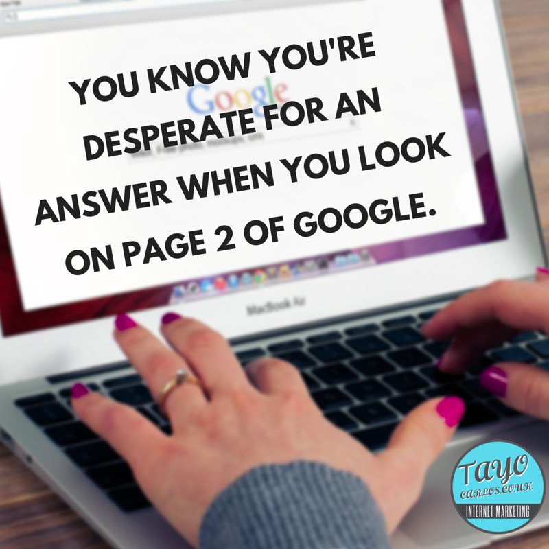 WebPage_Traffic's tweet photo. A whooping 91% of people only go on the first pages #Google when searching online! #SEO https://t.co/CYa2fpvn4F