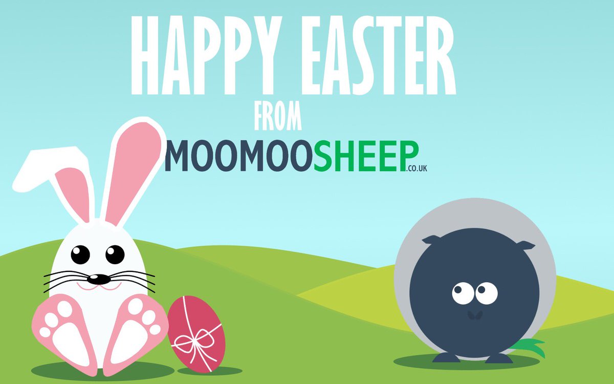 Have an Eggtastic Easter from everyone at MooMooSheep!