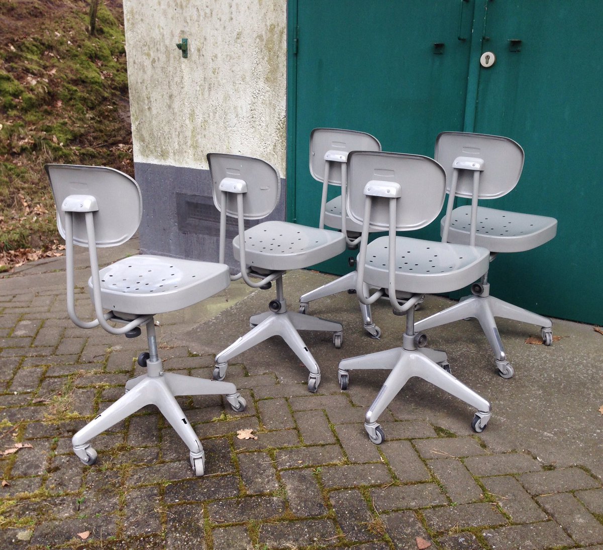 Desk Chair Japanese Vintage Japanese industrial office desk chair