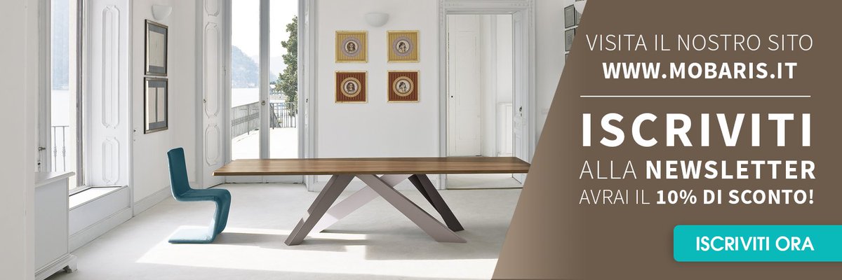 MobArisHome's tweet photo. Vi ricordiamo che iscrivendovi alla #newsletter avrete il 10% di sconto sui vostri acquisti. https://t.co/s6u4Gl7yXq https://t.co/t1AuQMjhMy